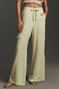 Load image into Gallery viewer, Pilcro Linen Beach Cargo Pants
