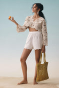 Load image into Gallery viewer, By Anthropologie Pintuck Lace Shorts
