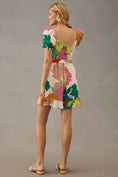 Load image into Gallery viewer, Plenty by Tracy Reese Puff Sleeve Ruffle Romper
