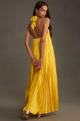 Load image into Gallery viewer, Hutch Halter Pleated Maxi Dress
