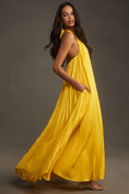 Load image into Gallery viewer, Hutch Halter Pleated Maxi Dress
