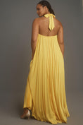 Load image into Gallery viewer, Hutch Halter Pleated Maxi Dress
