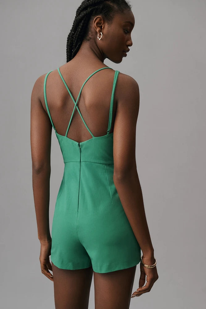 Maeve Strappy Micro Romper