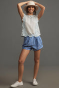 Load image into Gallery viewer, By Anthropologie Cutwork Lace Hanky Blouse
