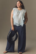 Load image into Gallery viewer, By Anthropologie Cutwork Lace Hanky Blouse
