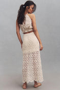 Load image into Gallery viewer, Sunday in Brooklyn Crochet Column Midi Skirt
