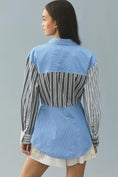 Load image into Gallery viewer, Pilcro Reworked Mixed Stripe Buttondown Shirt
