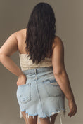 Load image into Gallery viewer, Pilcro Frayed Denim Mini Skirt
