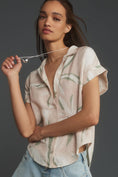 Load image into Gallery viewer, Cloth & Stone Short-Sleeve Linen Surf Shirt
