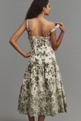 Load image into Gallery viewer, By Anthropologie Sleeveless Sweetheart A-Line Midi Dress
