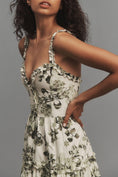 Load image into Gallery viewer, By Anthropologie Sleeveless Sweetheart A-Line Midi Dress
