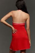 Load image into Gallery viewer, Daily Practice by Anthropologie Full Speed Halter Mini Dress
