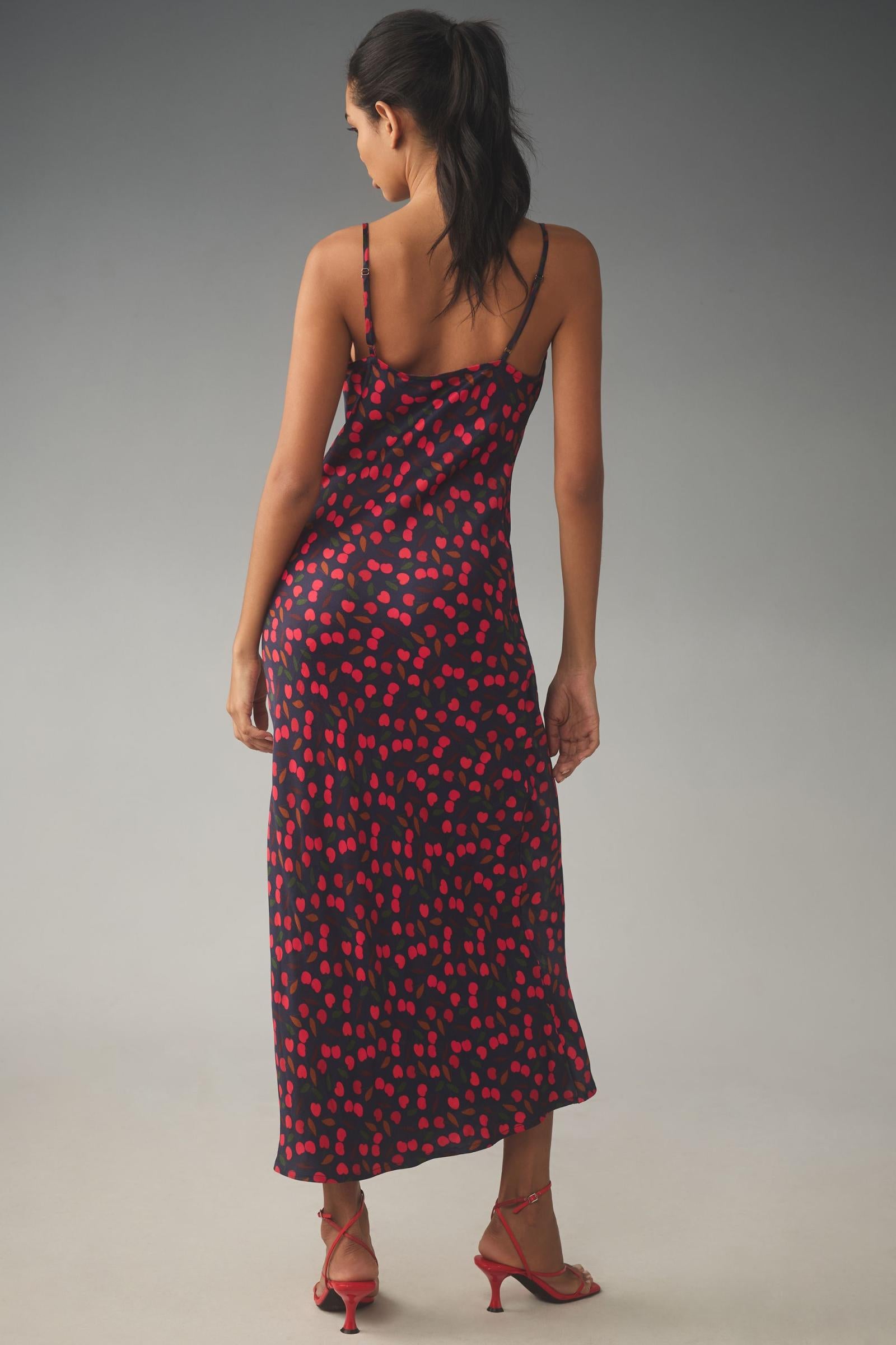 Conditions Apply Elva Printed Midi Slip Dress