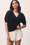 Load image into Gallery viewer, Varley Monte Short-Sleeve V-Neck Sweater
