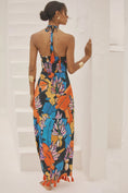 Load image into Gallery viewer, Farm Rio Halter Cover-Up Maxi Dress
