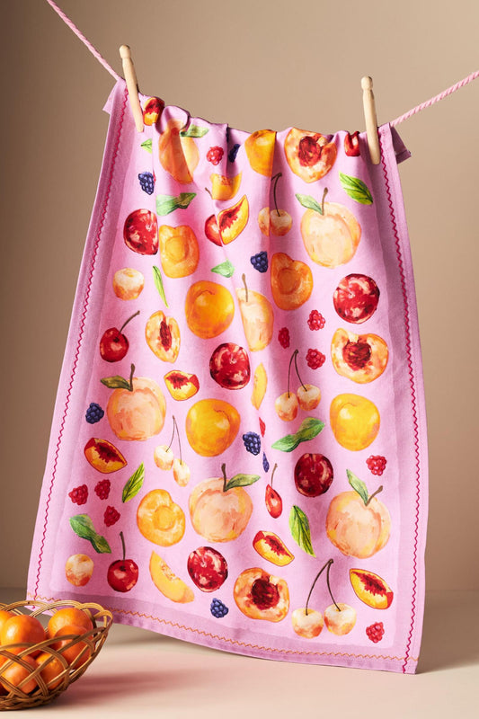 Stone Fruit Dish Towel