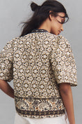 Load image into Gallery viewer, By Anthropologie Pleated Puff-Sleeve Blouse
