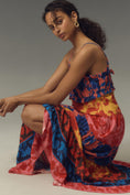 Load image into Gallery viewer, Farm Rio x Anthropologie Button-Front Tiered Maxi Dress
