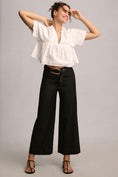 Load image into Gallery viewer, The Ettie High-Rise Crop Wide-Leg Pants by Maeve: Linen Edition
