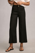 Load image into Gallery viewer, The Ettie High-Rise Crop Wide-Leg Pants by Maeve: Linen Edition
