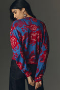 Load image into Gallery viewer, Farm Rio Lace Garden Knit Cardigan Sweater
