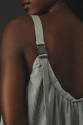 Load image into Gallery viewer, By Anthropologie Sheer Ribbed Buckle Bubble Tank
