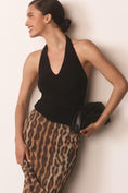 Load image into Gallery viewer, By Anthropologie Ruched Halter Tank Top
