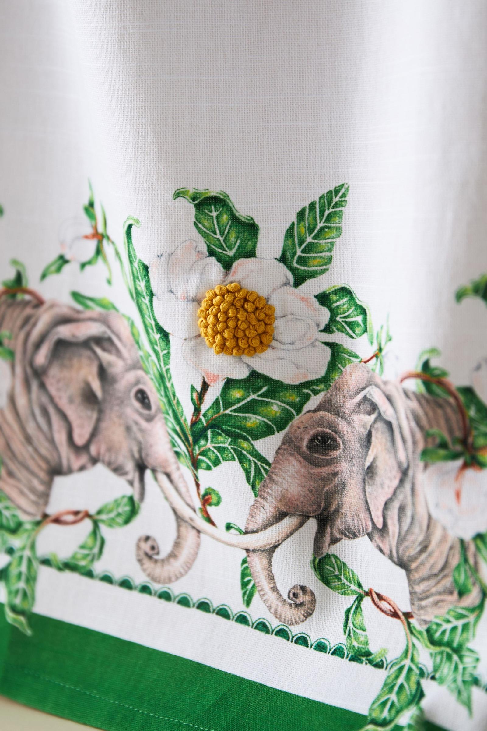 Lou Rota Elephant Dish Towel