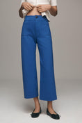 Load image into Gallery viewer, The Colette Cropped Wide-Leg Pants by Maeve: Ponte Edition
