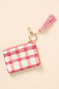 Load image into Gallery viewer, Beaded Coin Purse: Picnic Edition
