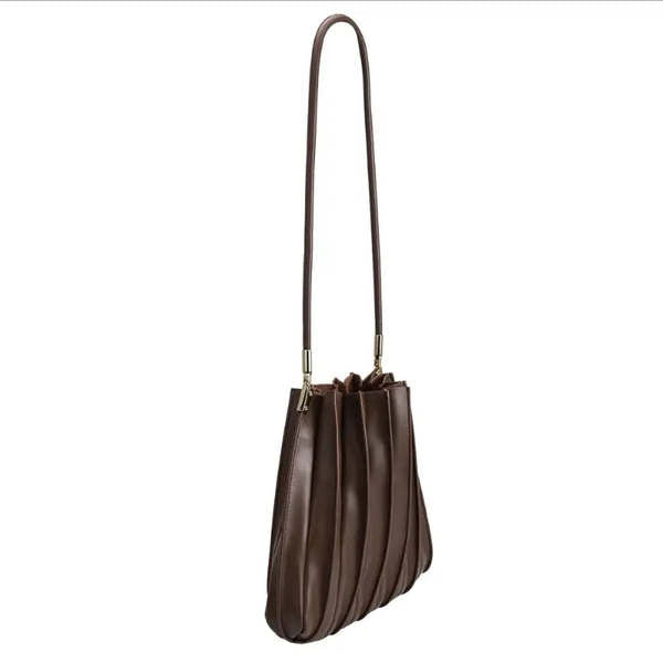 Carrie Pleated Shoulder Bag