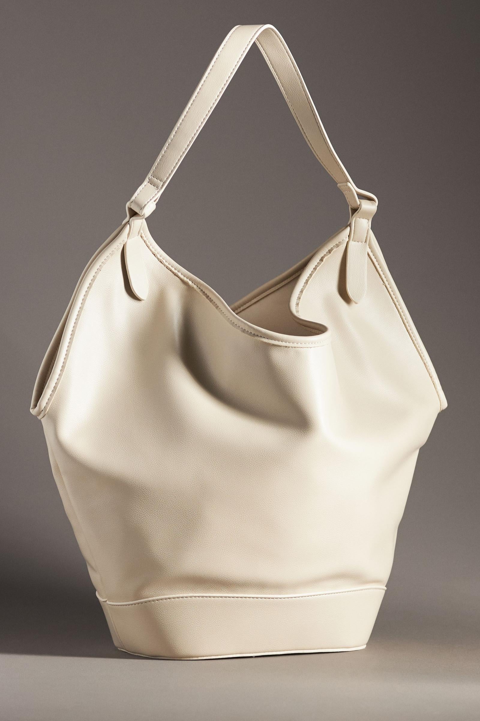 By Anthropologie Angular Bucket Tote Bag