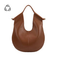 Load image into Gallery viewer, Tracy Recycled Vegan Shoulder Bag Saddle
