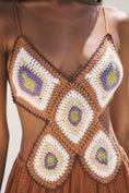 Load image into Gallery viewer, By Anthropologie Boho Crochet Twofer Jumpsuit
