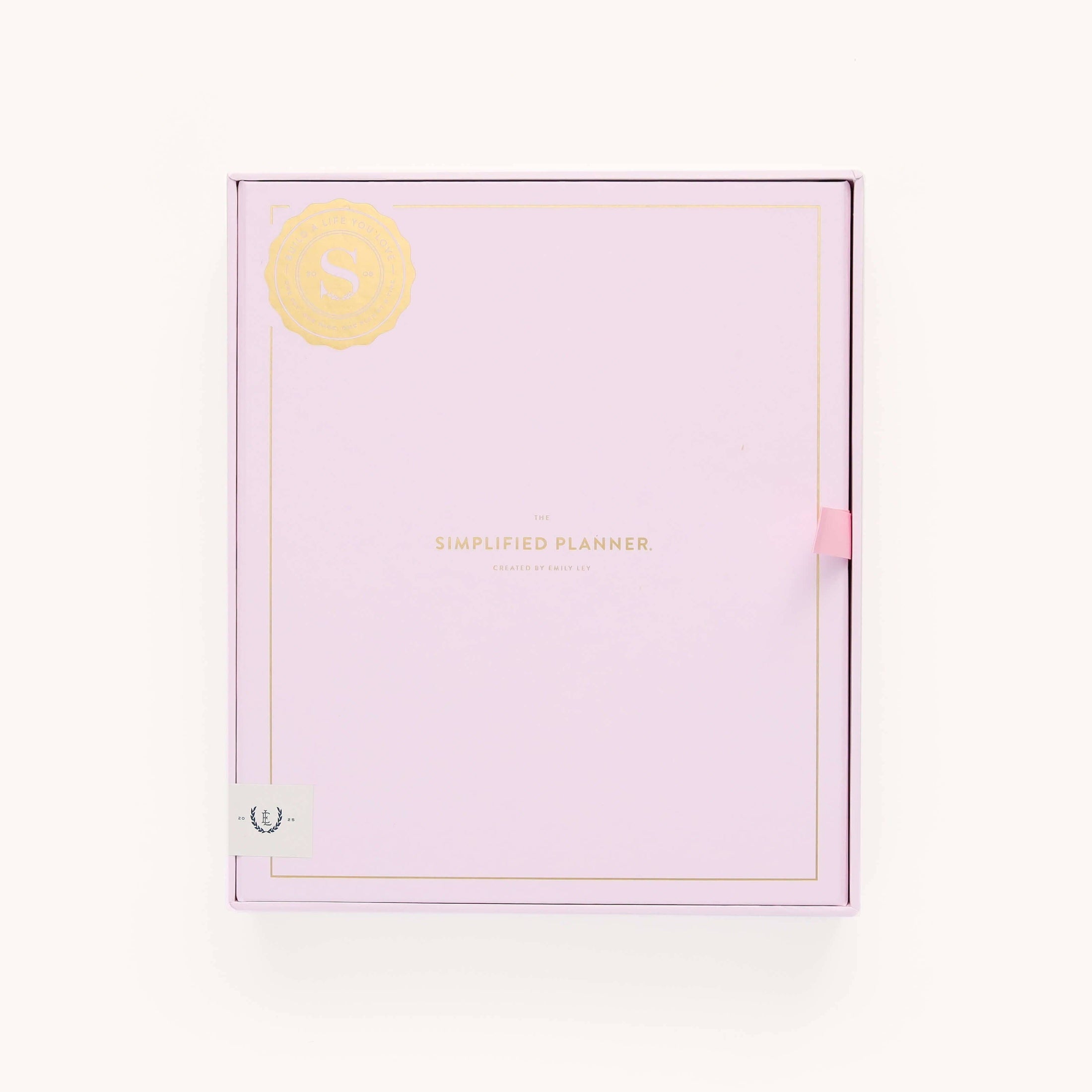 2025 Daily, Simplified Planner, Cabana Pinstripe