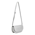 Load image into Gallery viewer, Inez Metallic Silver Recycled Vegan Shoulder Bag
