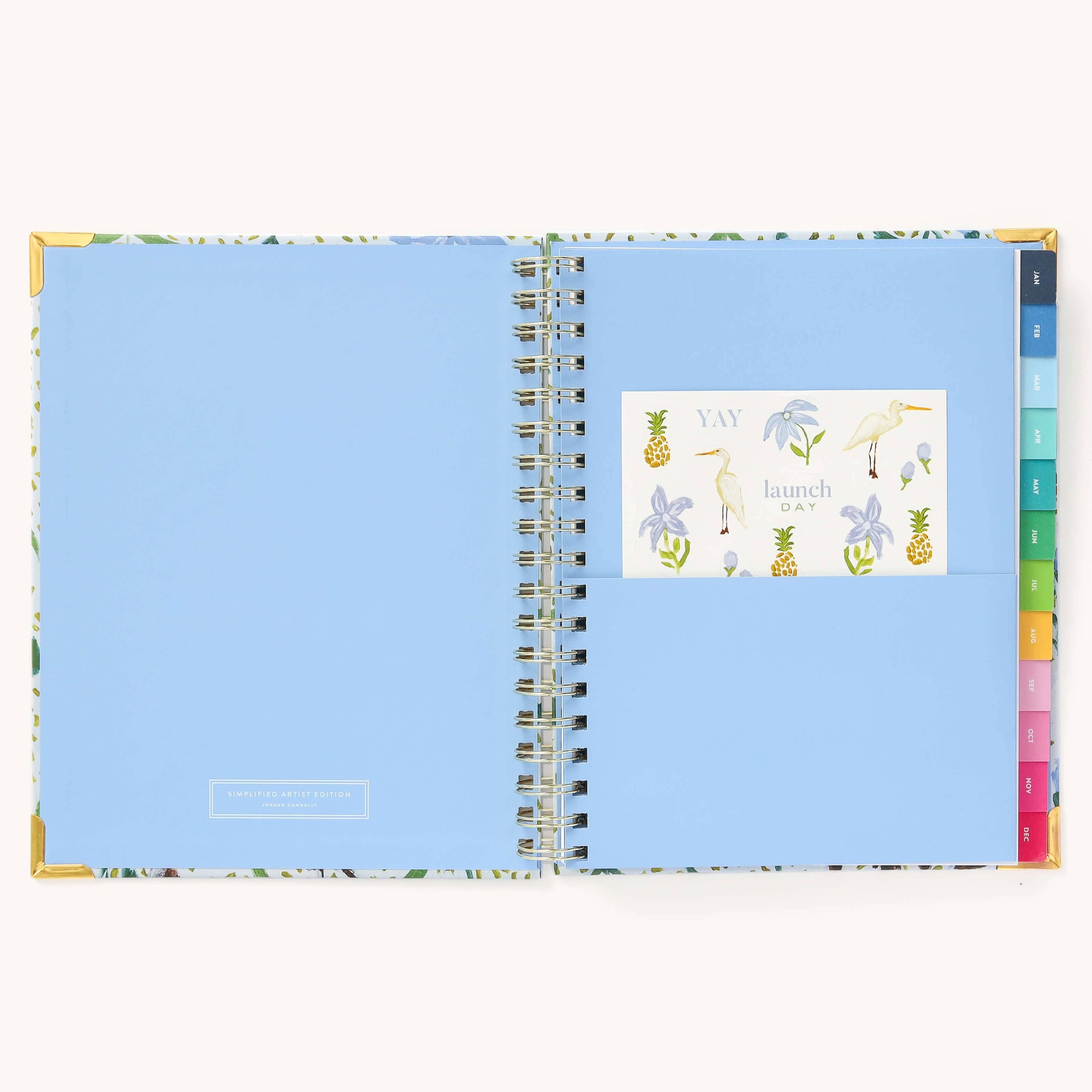 2025 Weekly, Simplified Planner, Beaufort Birdies