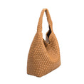 Load image into Gallery viewer, Johanna Camel Large Recycled Vegan Shoulder Bag
